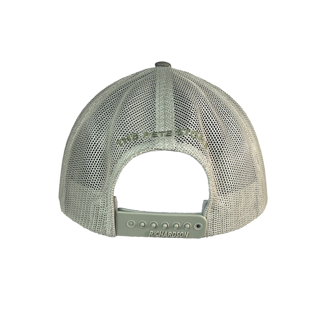 Richardson 112 Duck Camo Peterbilt Logo Mesh Trucker Cap