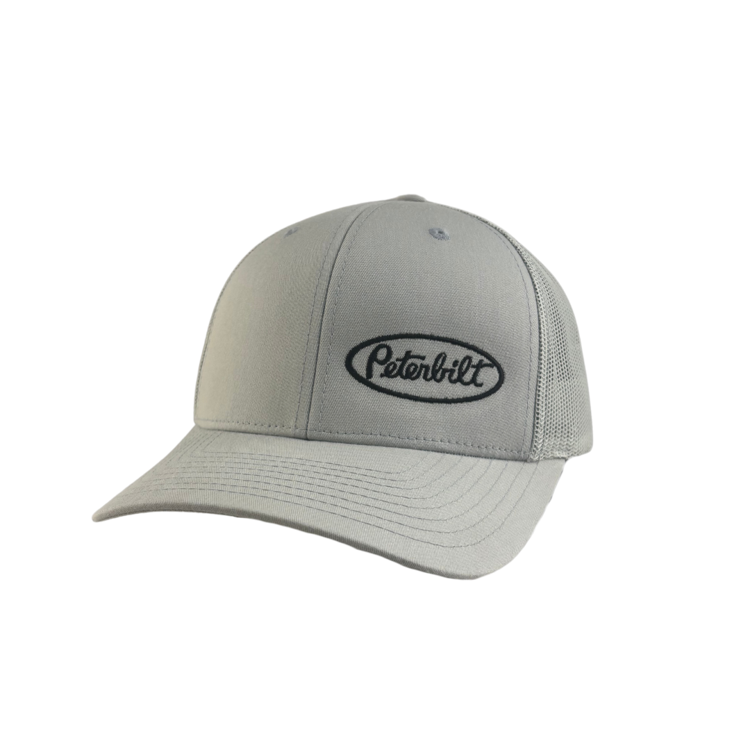 Mint Green Peterbilt Logo Trucker Cap