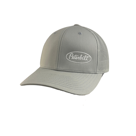 Mint Green Peterbilt Logo Trucker Cap
