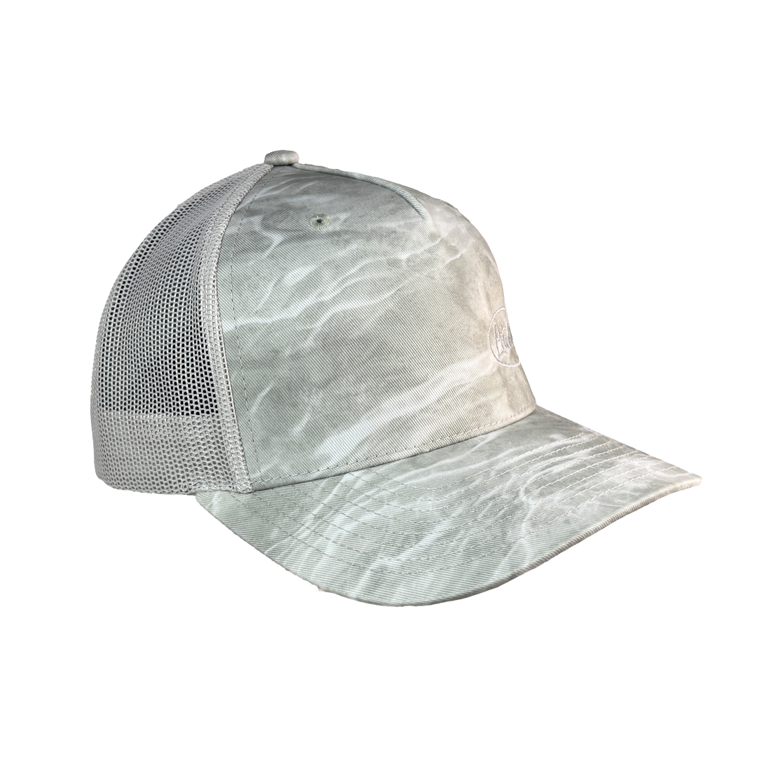 Richardson 112 Mossy Oak Bonefish Peterbilt Logo Mesh Trucker Cap