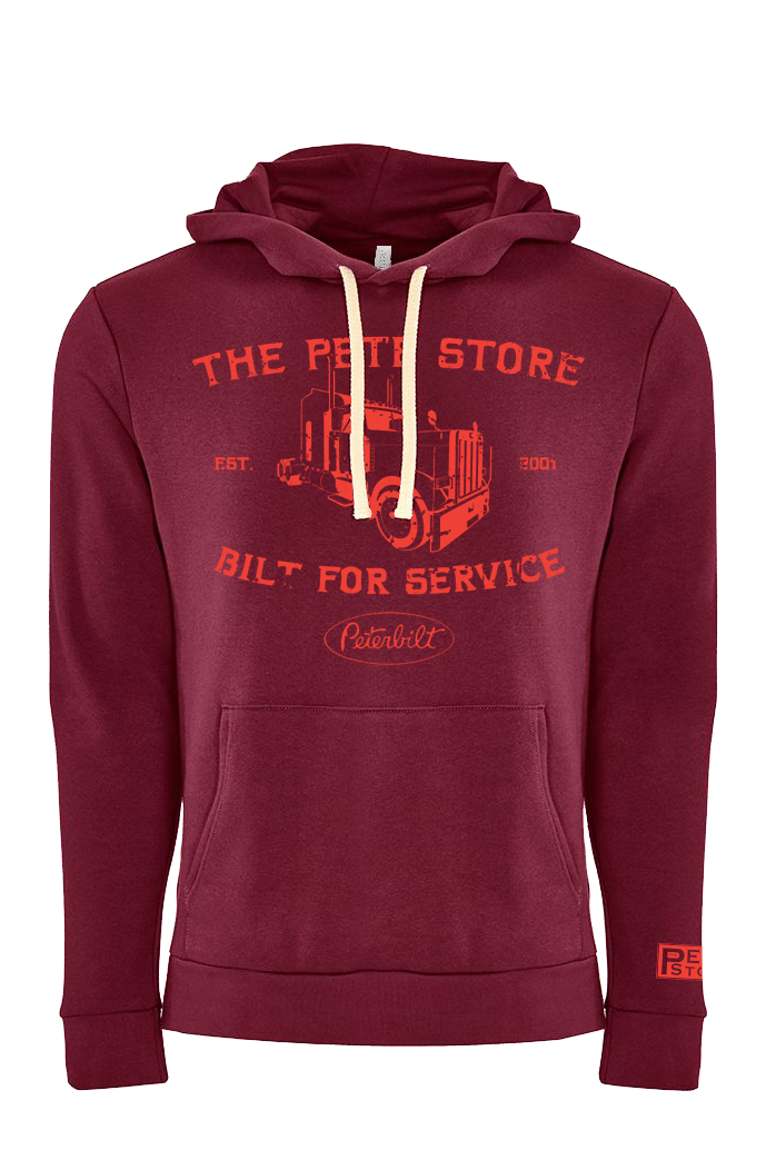 Peterbilt fleece hoodie shop