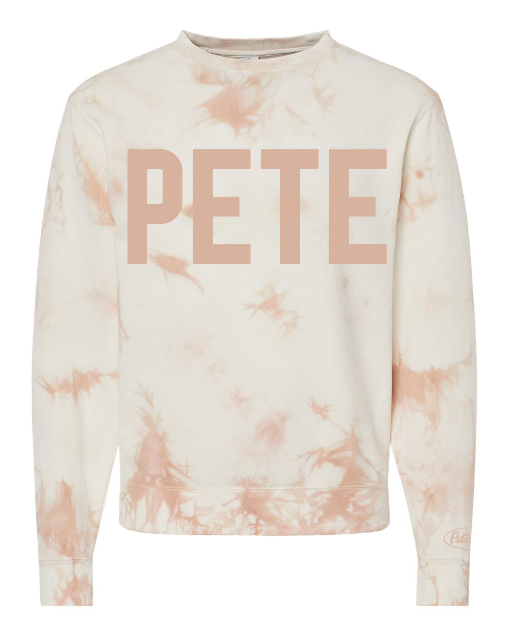 Tie Dye Dusty Quartz PETE Puff Sweater