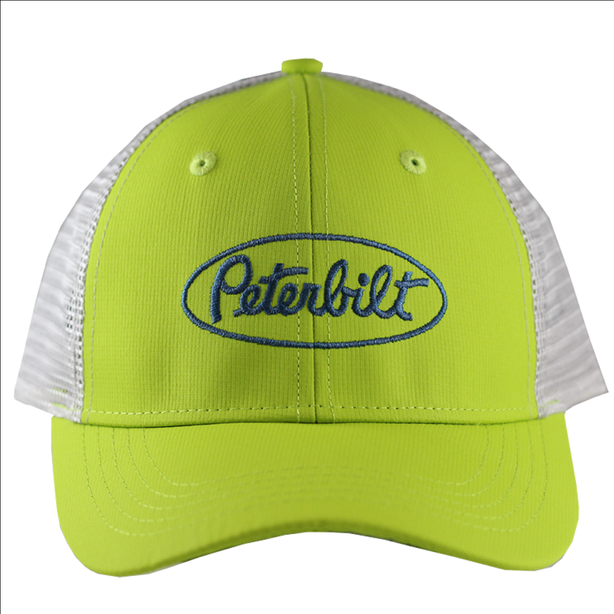 Peterbilt Neon Green Performance Mesh Hat