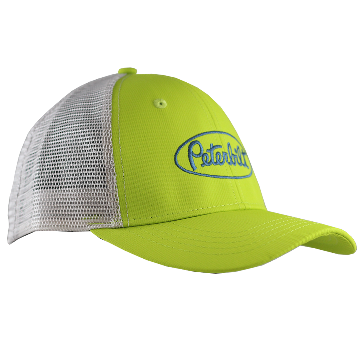 Peterbilt Neon Green Performance Mesh Hat