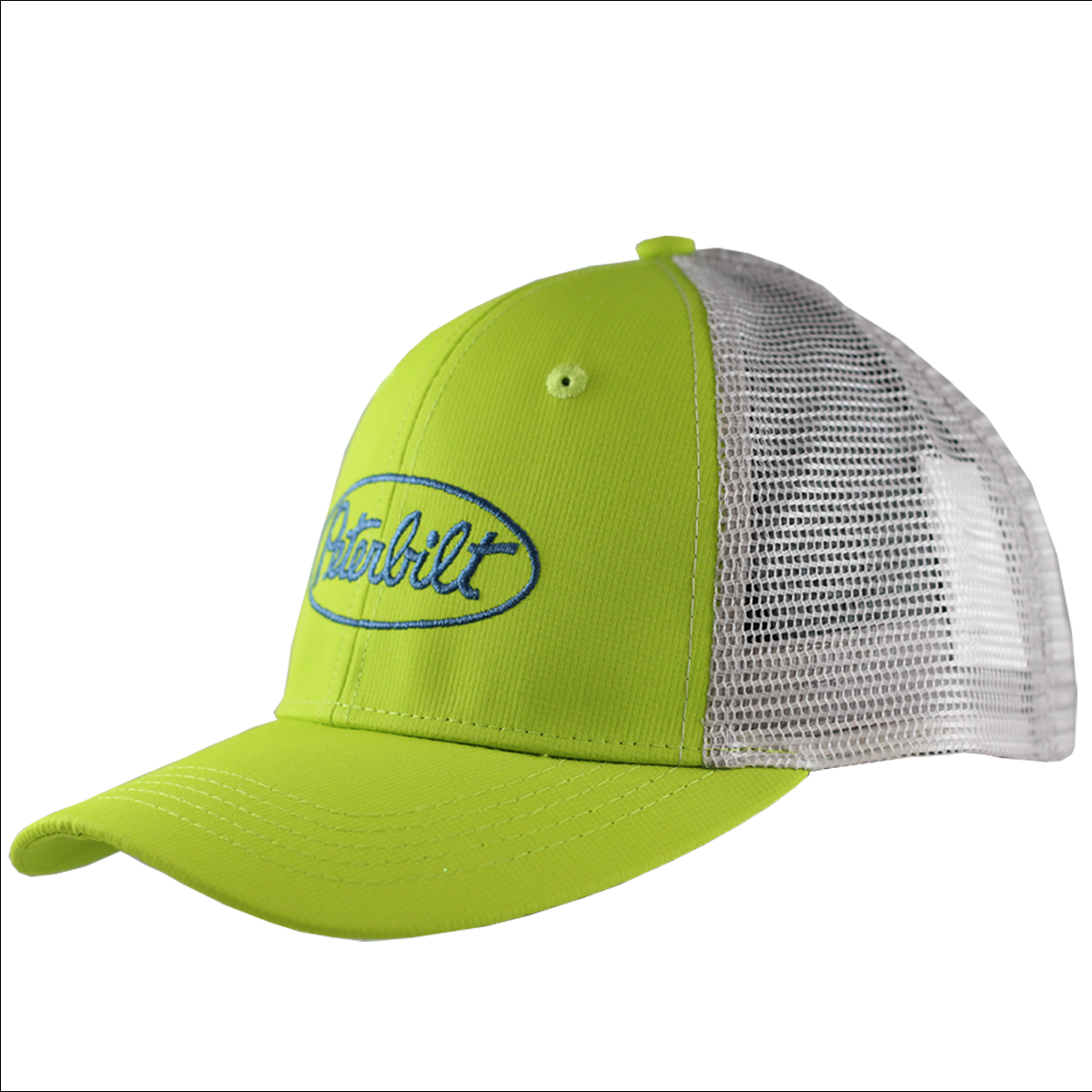 Peterbilt Neon Green Performance Mesh Hat – THE PETE STORE