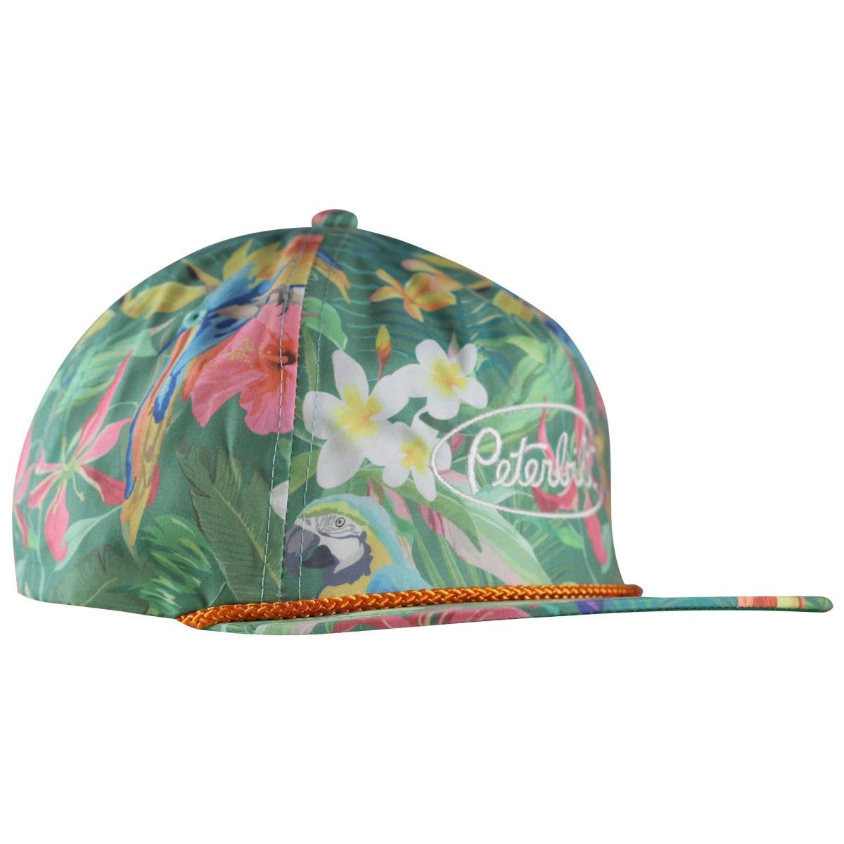 Imperial Hawaiian Rainforest Hat with White Peterbilt logo